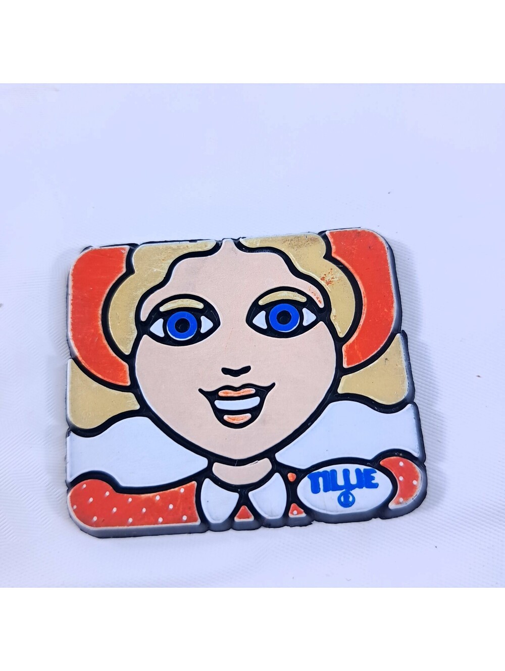 Tillie the All-Time ATM Teller Florida National Banks Atlanta magnet fridge